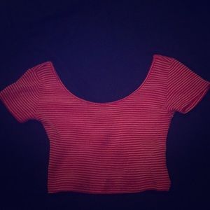 Forever 21 Medium Red Crop Top